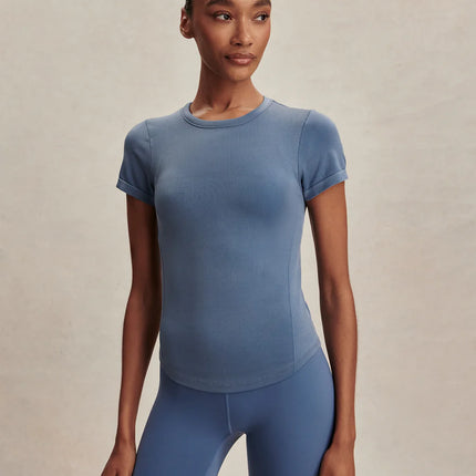 Varley Casper Seamless Tee - Bijou