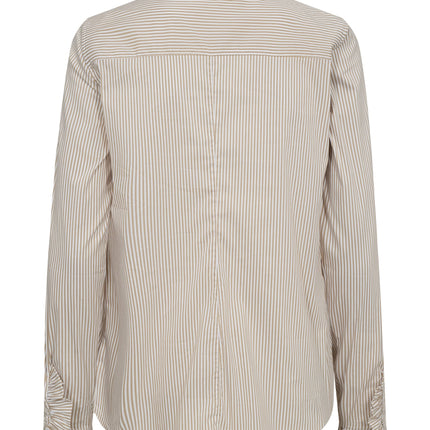 Mos Mosh Mattie Stripe Shirt – Safari