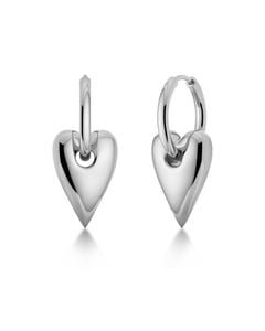 Edblad Amore heart earrings large
