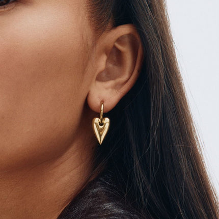 Edblad Amore hoop v earrings small