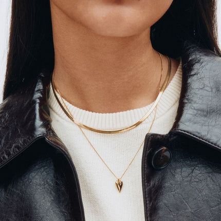 Edblad Amore small heart necklace