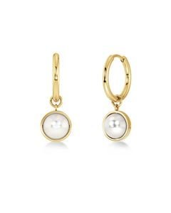Edblad Gabrielle small drop pearl earrings