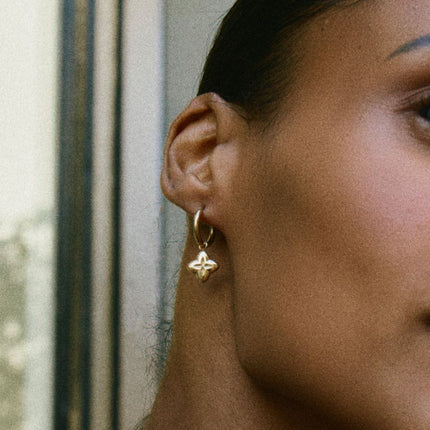 Edblad Scala hoop earrings small
