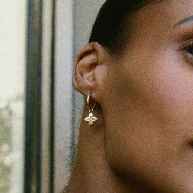 Edblad Scala hoop earrings small