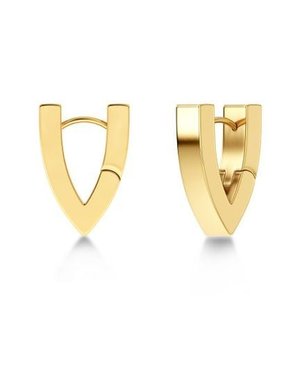 Edblad Valley v hoop earrings large