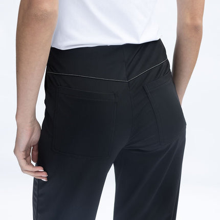 No2moro Hera techno fabric trousers
