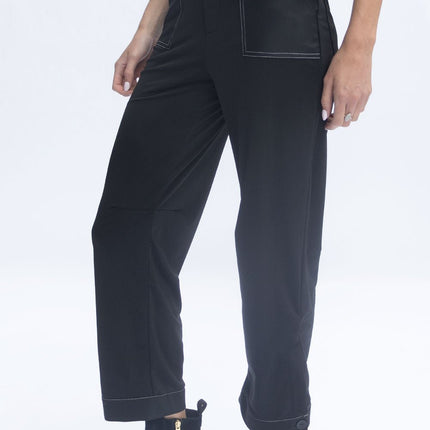 No2moro Hera techno fabric trousers