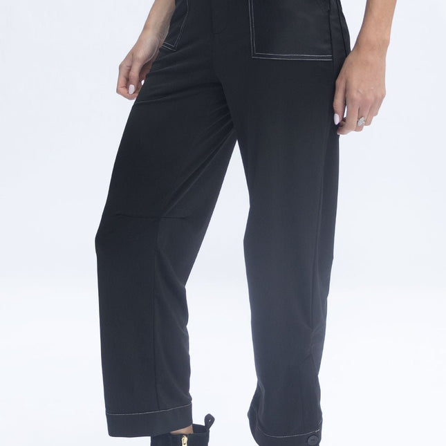 No2moro Hera techno fabric trousers