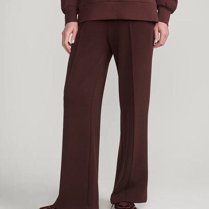 Varley Wide Leg Pant 30" – Deep Mahogany