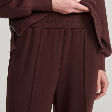 Varley Wide Leg Pant 30" – Deep Mahogany