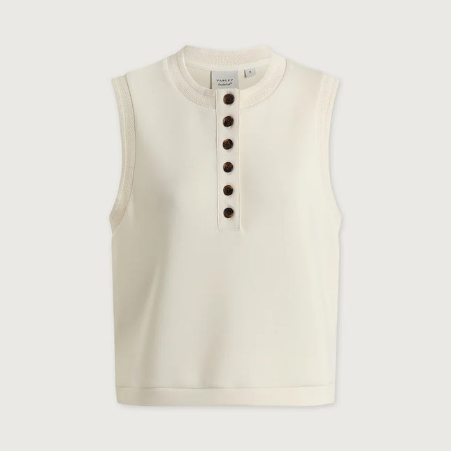Varley Marla Button Placket Tank – Pristine