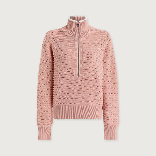 Varley Morwenna Half Zip Knit – Mellow Rose