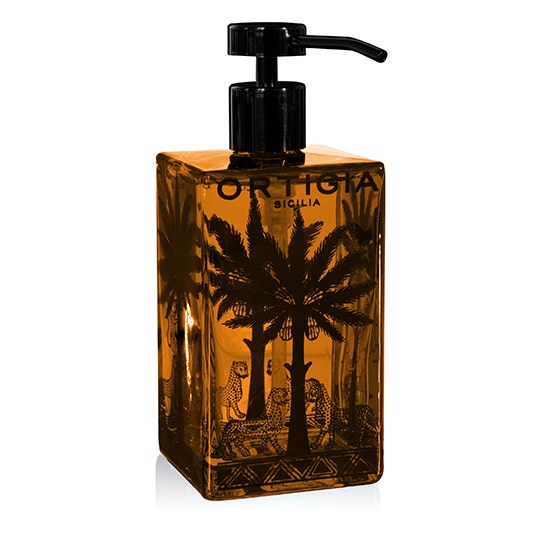 Ortigia Zagara glass soap amber