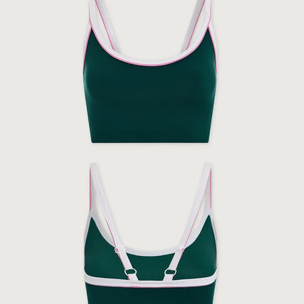 Varley Free Soft Piper Bra – Green