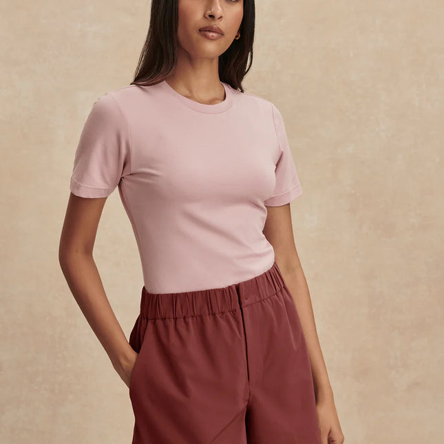 Varley Nila Mid Rise Short – Port