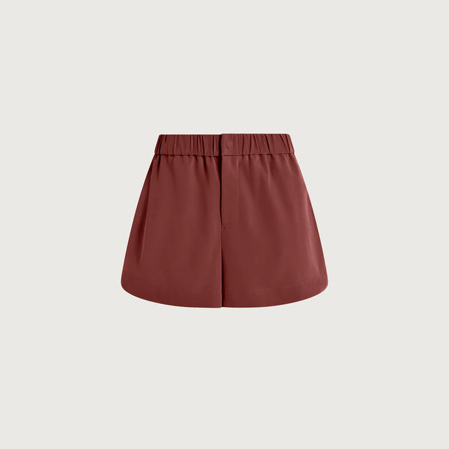 Varley Nila Mid Rise Short – Port