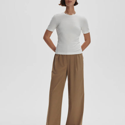 Varley Regina Fitted Tee – White
