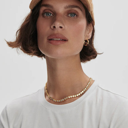 Varley Regina Fitted Tee – White