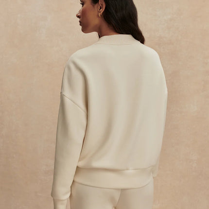 Varley Reena Button Front Sweat