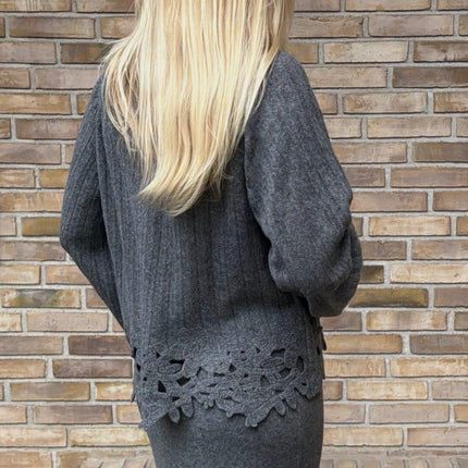Mos Mosh Lace Knit – Thunderstorm