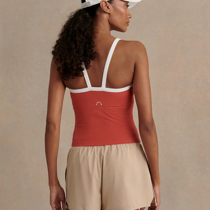 Varley Theon Scoop Neck - Baked Apple