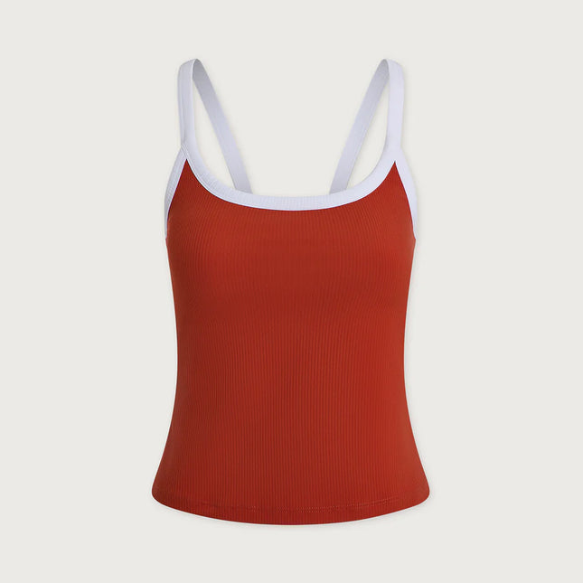 Varley Theon Scoop Neck - Baked Apple